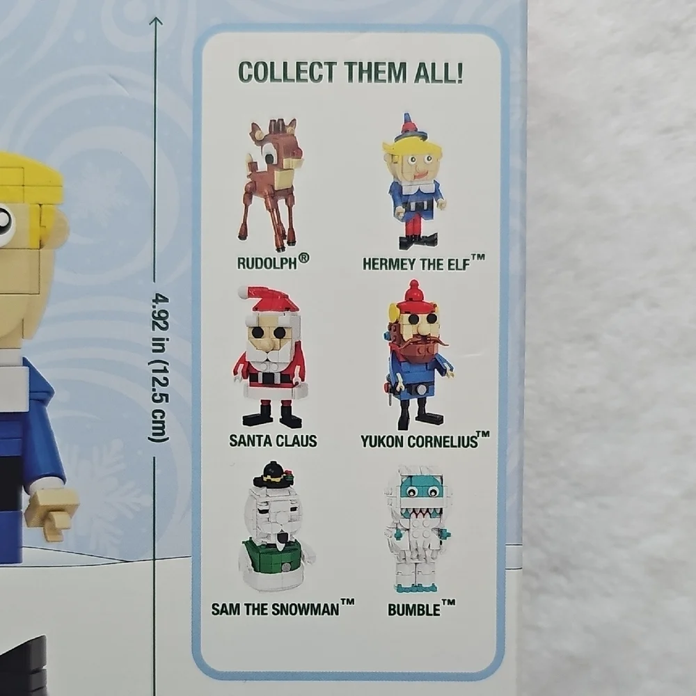 Brickcraft Hermey The ELF Building Set Rudolph Red Nosed Reindeer NEW